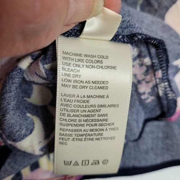 Free People Tate Bell Sleeve Tunic Mini Dress Women's Size XS Floral Print NWT - Picture 9 of 11